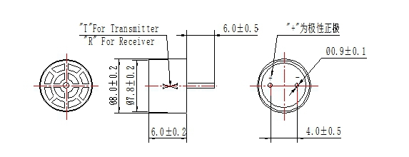 open type ultrasonic transducer -AUDIOWELL jpg